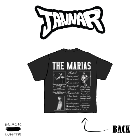 تي شيرت للمغنية The Marias