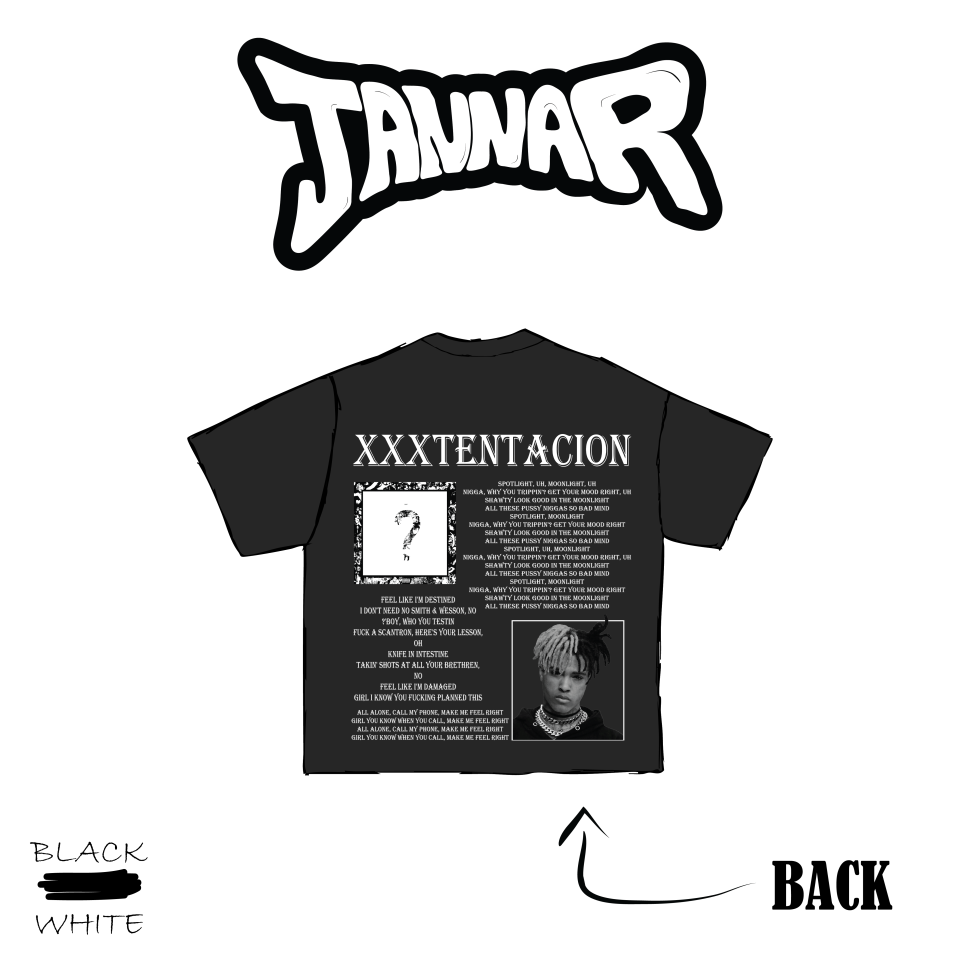 تي شيرت Xxxtentacion